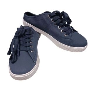 Coldwater Creek Slip On Canvas Sneakers 9.5 Wide